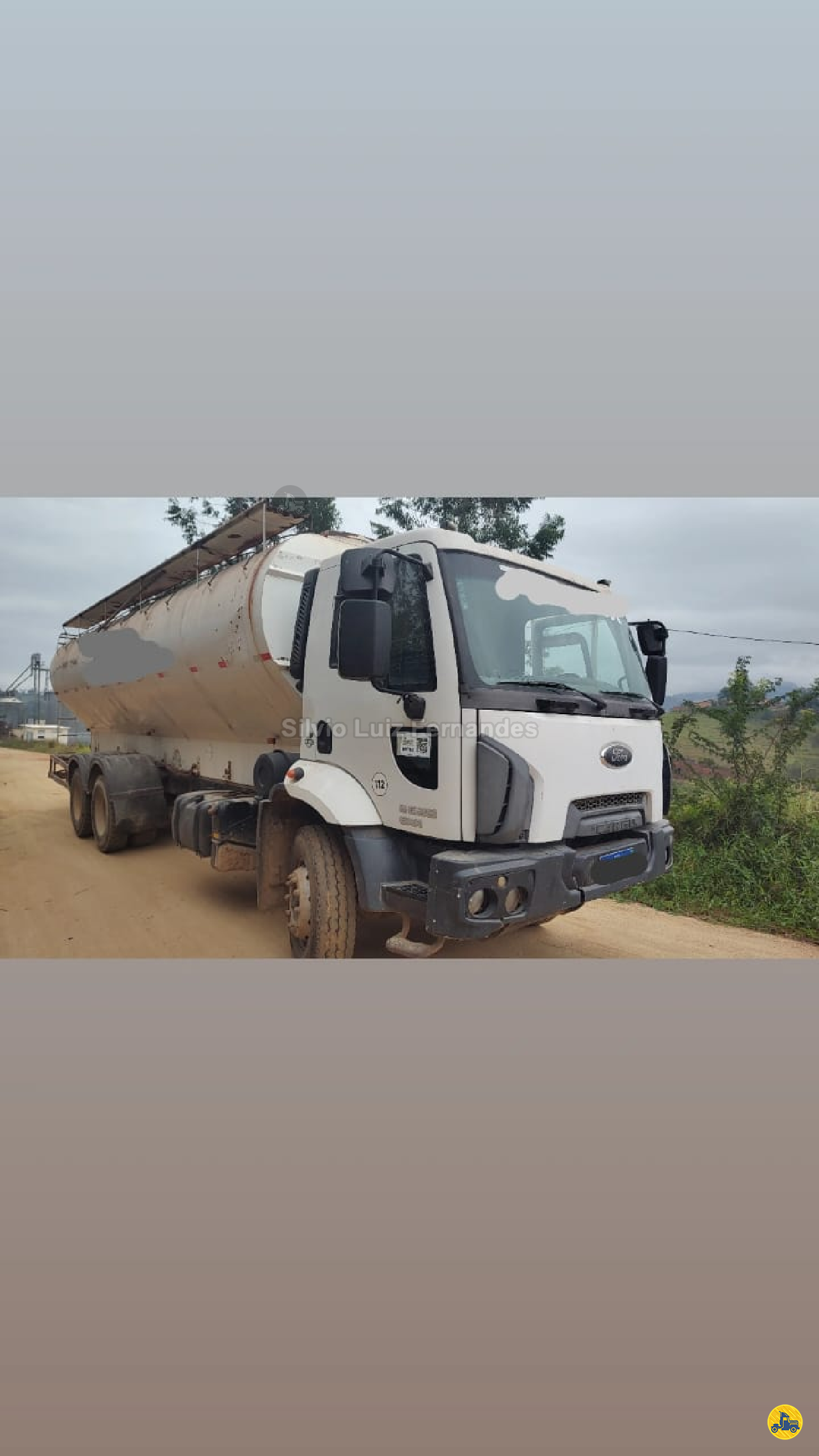 CAMINHAO FORD CARGO 2629 Silo Cavalo 6x4 Silvio Caminhões TUBARAO SANTA CATARINA SC